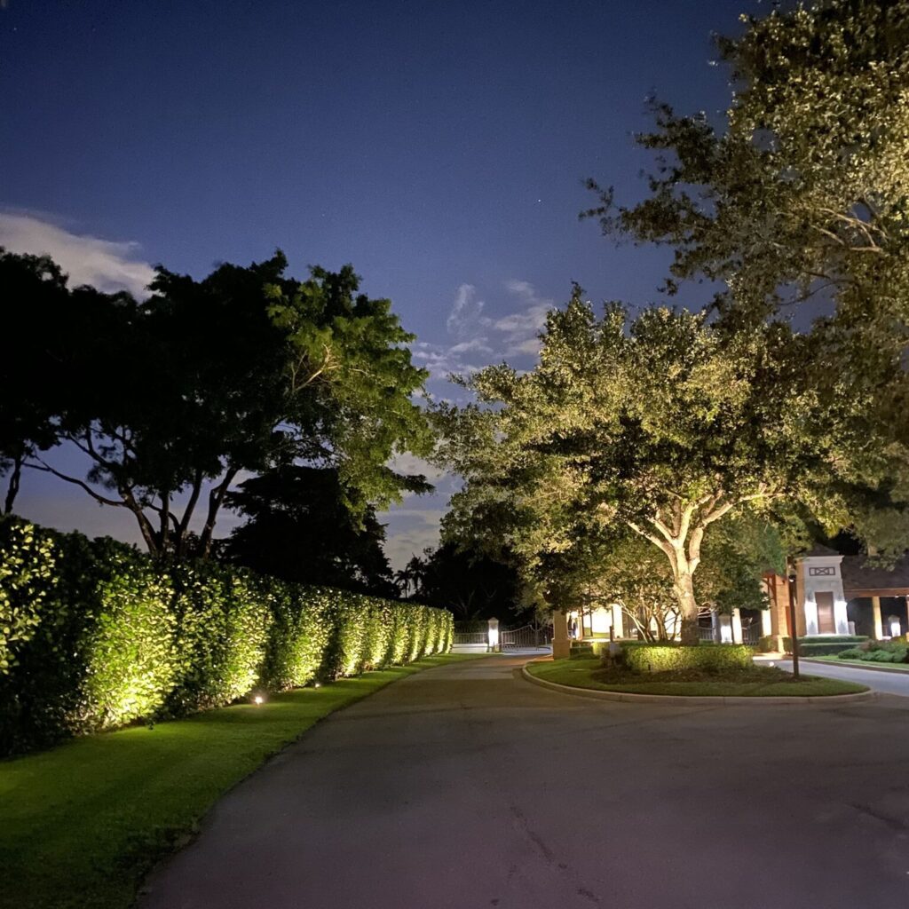 Outdoor LED garden lighting Services-Hardscape Contractors of Port St. Lucie