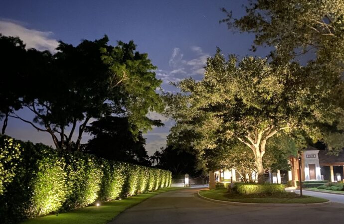 Outdoor LED garden lighting Services-Hardscape Contractors of Port St. Lucie